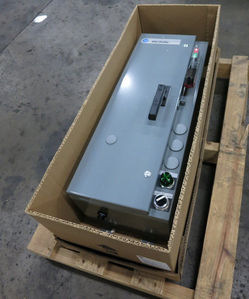 NEW Allen Bradley Size 1 Starter 30A Fusible Combo Box 1000GM E3 30 Amp 3R NIB (DW6077-7)