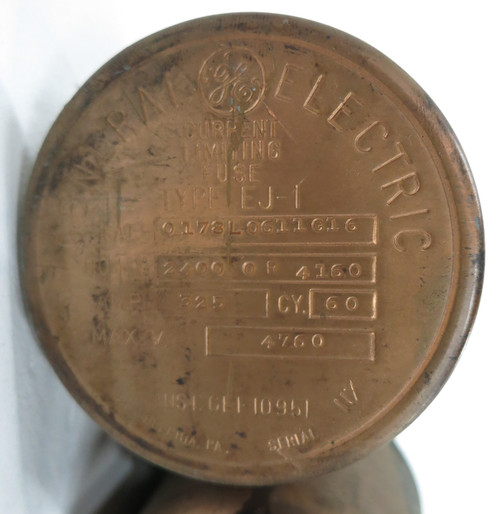 GE 0178L0611G16 Fuse 325A 2400/4160V EJ-1 Current Limiting 325 Amp 4760V 4.76kV (DW6142-2)