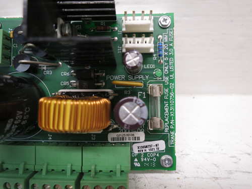 Trane X13650737-07 Rev H Power Supply Board Chiller Control Card (DW6242-2)