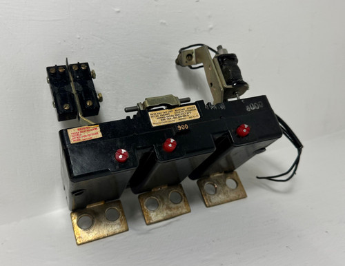 CH Westinghouse 900A HNB3900T AB De-Ion Trip Unit w/ Shunt 3P NB Frame 900 Amp (EM5104-1)