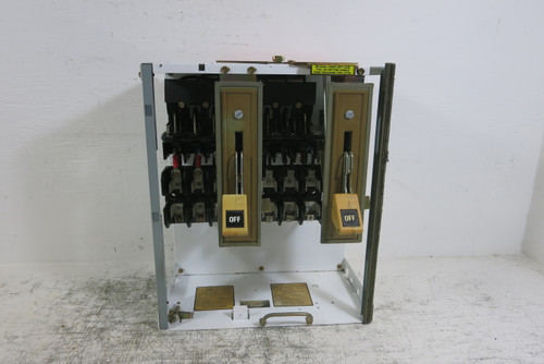 Furnas System 89 30/60 Amp Fused Dual Feeder 18" MCC Bucket Siemens Tiastar (BJ0826-1)