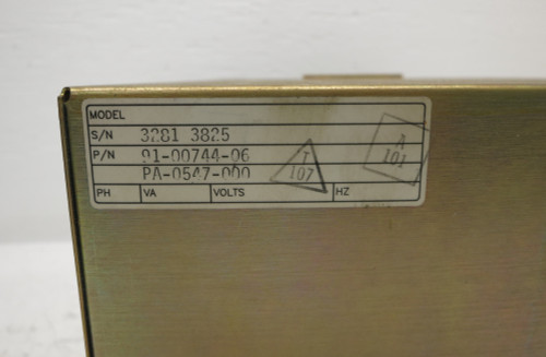 Modicon PA-0547-000 PanelMate CRT Display Screen MD2808-112 2P-8959-002 HMI (DW6357-1)