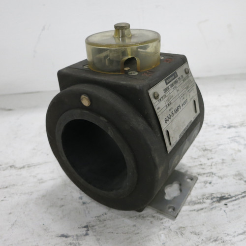 Westinghouse 819A983G04 Current Transformer Ratio 800:5A CT Type CTR 800:5 (DW6427-3)