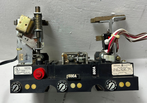 GE TKMA836T800 800A Trip Unit w/ 48 VDC Shunt & Aux Mod. 2 TKM Breaker 800 Amp (EM5169-1)