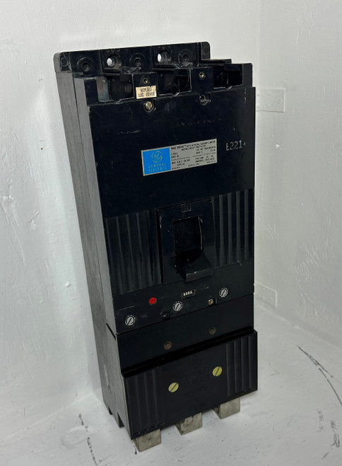 GE TBC83800K18 800A Mag-Break Circuit Breaker 600V 3P 800 Amp General Electric (EM5172-1)