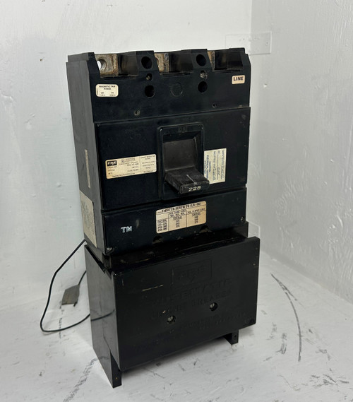 FPE XJL434225 225A Circuit Breaker w/ Shunt XJL 480V 3P Federal Pacific 225 Amp (EM5176-1)