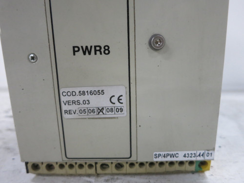 SIPA PWR8 8 Zone Output Control PLC Module SP/4PWC 4323 5816055 Power Supply (DW6480-1)