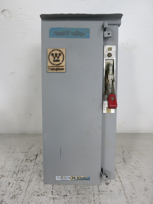 Westinghouse Size 1 Starter 40A Breaker Combination Combo Box 40 Amp A206 3R (DW6526-1)