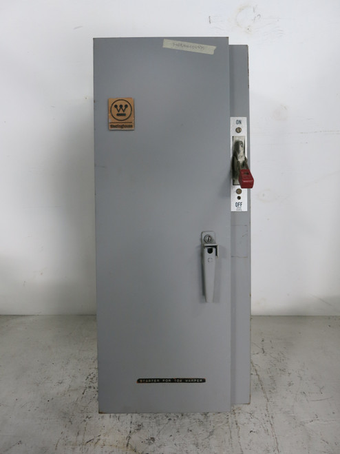 Westinghouse Size 3 Starter 100A Breaker Combination Combo Box 100 Amp 600V Coil (DW6524-1)