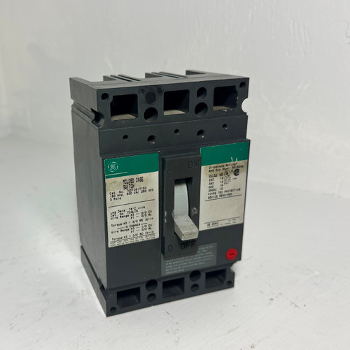 GE TED136YT150 150A Molded Case Switch Green Label 600V 150 Amp General Electric (EM5235-3)