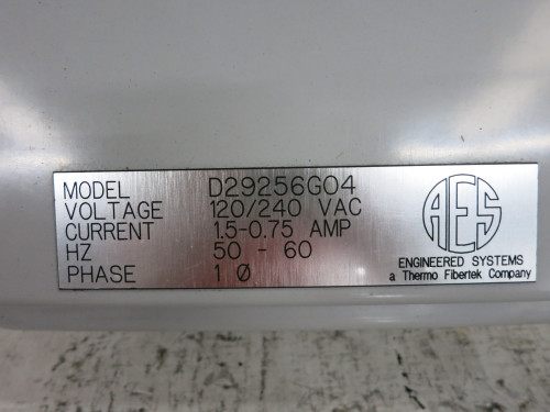 AES EMO III Control Panel Shower Oscillator Drive EMO3 EMOIII-SP 4X 12 Kadant (DW6546-1)
