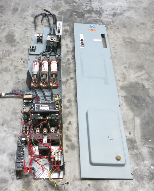 Square D Model 4 Size 5 Starter 250 Amp Breaker 71" MCC Motor Control Bucket Sz5 (BJ0894-1)