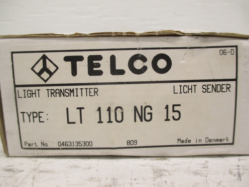 NEW Telco LT 110 NG 15 Light Transmitter Light Sender 0463135300 LT110NG15 NIB (AH0133-3)
