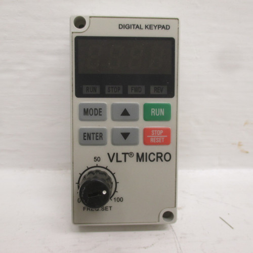 Danfoss VLT Micro AC VS Drive Digital Keypad VLT-Micro Controller Key Pad (AH0139-7)