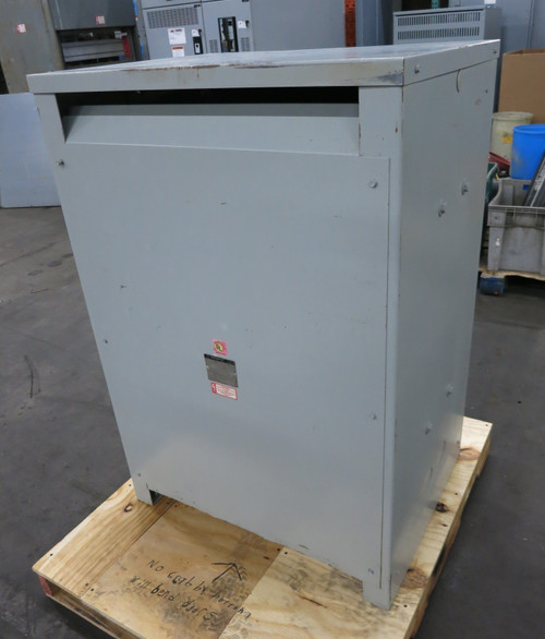 Westinghouse 225 kVA 480 Delta to 208Y/120 V 3PH Dry Type Transformer V48M28T22J (DW6675-1)
