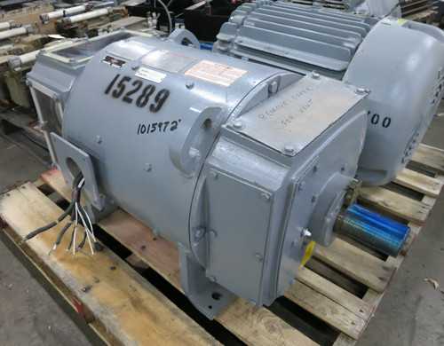 REBUILT GE 50 HP DC Motor CD368AT SPFG-SV 500V 1150/2000 RPM 500 VDC Kinamatic (DW6697-1)