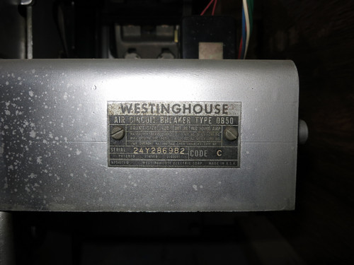 REBUILT Westinghouse DB50 1600/1200A Air Circuit Breaker RH52CLSI Trip Unit RMS (DW6745-1)