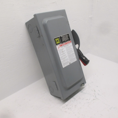 NEW Square D H221N F05 30A Fusible Safety Switch Disconnect 240V 1PH 30 Amp H221 (AH0249-3)
