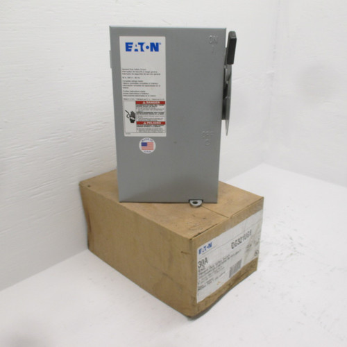 NEW Eaton DG321UGB 30A Non-Fusible General Duty Safety Switch 30 Amp 240V NIB (AH0253-1)