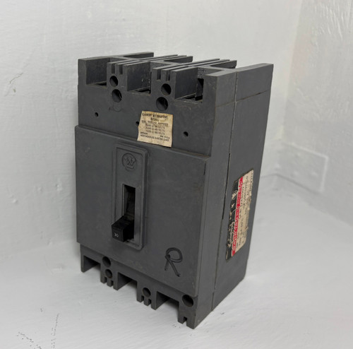 Westinghouse HFA3030V 30A Mark 75 AB De-Ion Circuit Breaker 600V 3P HFA HFA3030 (EM5336-2)