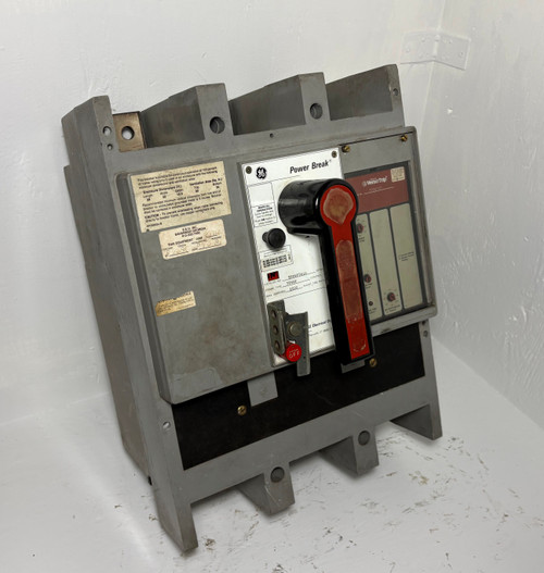 GE TPVVF5616 1600A Power Break Circuit Breaker 1600 Amp 3P General Electric flaw (EM5331-1)