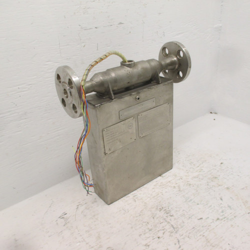 Micro Motion DS040S113 1/2" Mass Flow Sensor Meter Type 3 Missing Transmitter (AH0395-2)