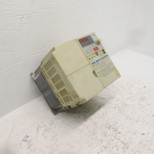 Yaskawa CIMR-V7AM23P7 VS Drive GPD 315/V7 200-230V 50-60Hz SPEC: 23P71 flaw (AH0424-1)