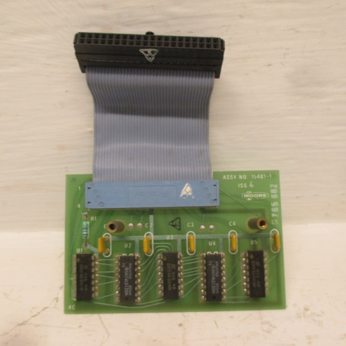 Moore 15481-1 ISS 4 PCB PLC PC Board Acromag Assy No. 154811 (AH0444-1)