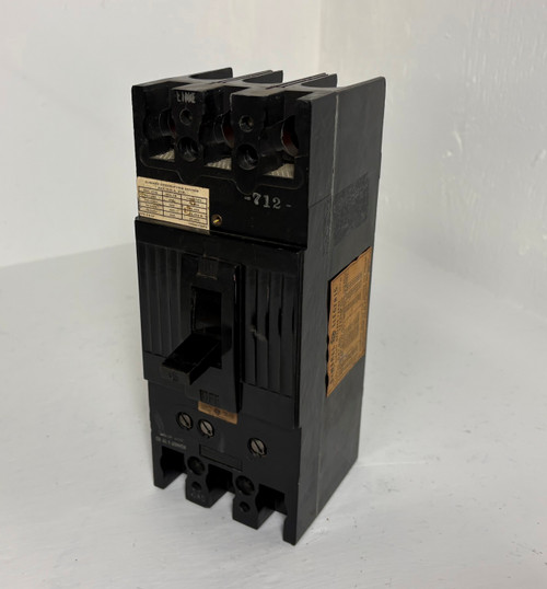 GE TFK236F000 225A Circuit Breaker 70 Amp Trip 600V TFK236070 General Electric (EM5392-1)