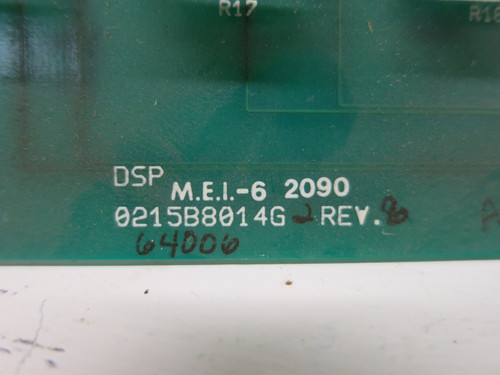 GE 0215B8014G2 DSP PLC Board DSP102 0158D1014 0215B8014G-2 Card Module (DW6911-1)