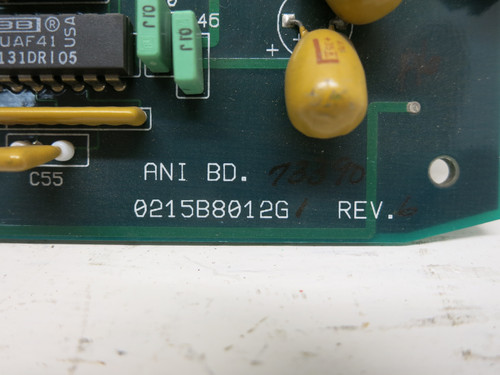 GE 0215B8012G1 ANI PLC Board ANI101 0158D1012 0215B8012G-1 Card Module (DW6908-1)
