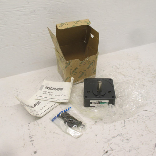 NEW Oriental Motor Co LTD OM 4GN5K Gear Head 808F24 VV3 25453 NIB New In Box (AH0458-1)