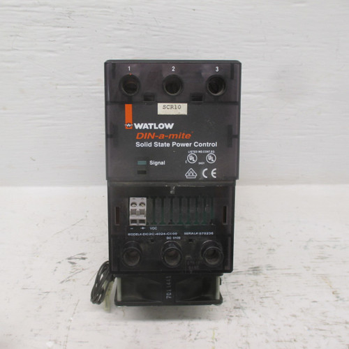 Watlow DC2C-4024-C000 DIN-a-mite Solid State Power Control DC2C4024C000 Dinamite (AH0459-1)