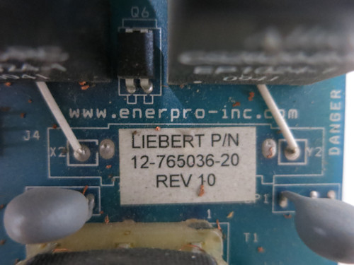 Liebert 12-765036-20 Rev 10 Trigger Board UPS PCB Enerpro FCOG6100 (DW6928-6)