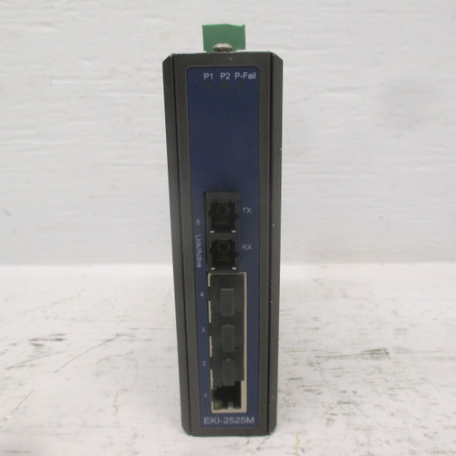 Advantech EKI-2525M-AE Industrial Ethernet Switch 4+1 100Fx EKI-2525M EKI2525MAE (AH0466-2)