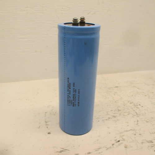 Cornell Dubilier 12-712417-00 Capacitor 3500uF 450 WVDC Max Surge 525 w/ Screws (AH0470-56) Cornell Dubilier 12-712417-00 Capacitor 3500uF 450 WVDC Max Surge 525 w/ Screws (AH0470-56)