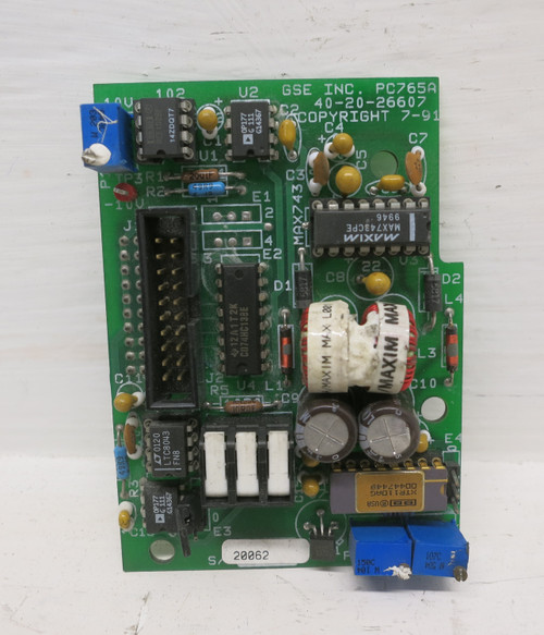 GSE PC765A Control Board PCB 40-20-26607 420765-26600 (DW6939-1)