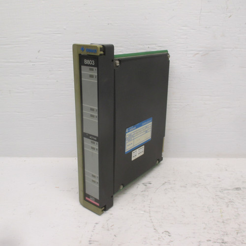 Gould Modicon AS-B803-008 B803 115-VAC Input Module A 8PT I/O PLC (AH0473-1)