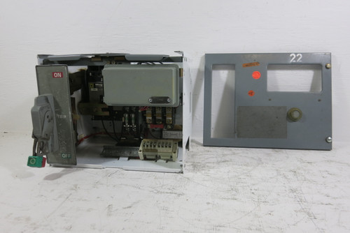 Square D Model 6 Size 1 Starter 30 Amp Breaker 12" MCC Bucket 30A (BJ0992-7)