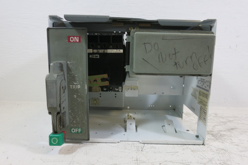 Square D Model 6 100A Breaker 12" MCC Feeder Bucket 100 Amp (BJ0993-5)