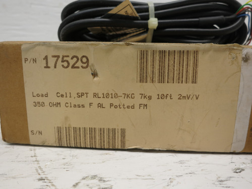 NEW Rice Lake RL1010-7KG Single Point Load Cell 1010 10ft 2mV/V Potted SPT IP67 (DW7011-1)