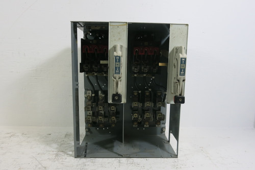 Square D Model 4 Dual 30/60A Fusible Feeder 18" MCC Bucket 30/60 Amp (BJ1001-1)