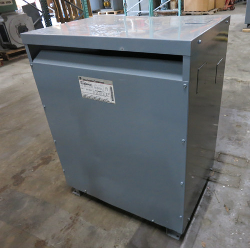 GE 118 kVA 460 Delta to 460Y/266 V 3PH Isolation Transformer 9T23B4009G22 460V (DW7036-2)