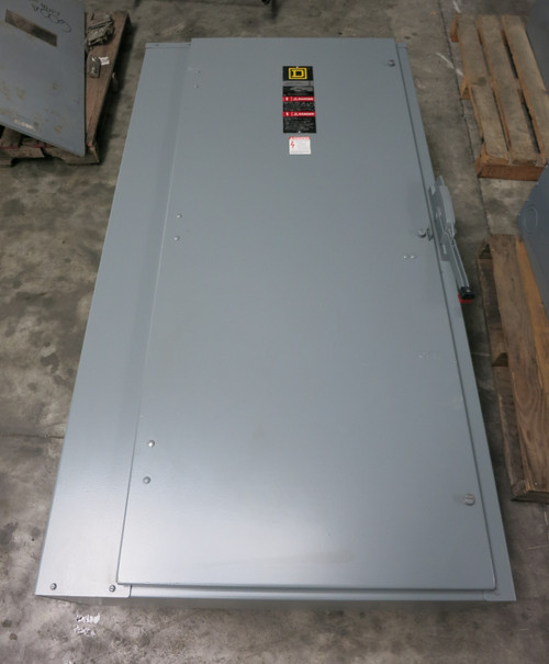 Square D H328N 1200A 240V Fusible Safety Switch Disconnect 1200 Amp H328-N (DW7052-1)