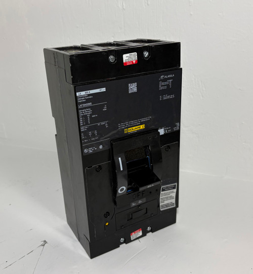 Square D LAP36400MB 400A Circuit Breaker Black Label 600V 3P Type LAL 400 Amp (EM5455-7)