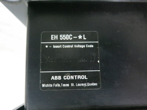 ABB EH550C-QL Motor Contactor EH-550 800A 400 HP @ 480V 125 VDC Coil EH550 SK827 (DW7178-1)