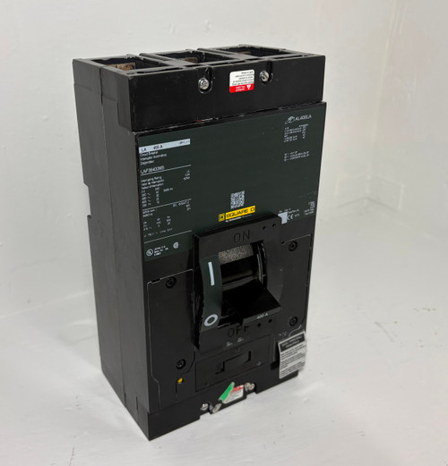 Square D LAP36400MB 400A Circuit Breaker Green Label 600V 3P Type LAL 400 Amp (EM5488-3)