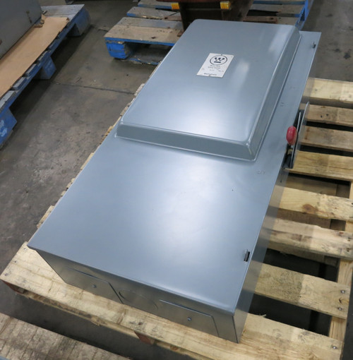 Westinghouse HF-426N 600A 240V Fusible Safety Switch Disconnect 800 Amp HF426 (DW7224-1)