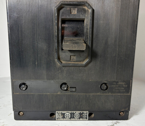 ITE Gould ET6135 400A Circuit Breaker w/ 250 Amp Trip Type ET KL Frame I-T-E 3P (EM5511-1)