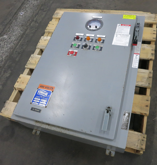 NEW Yorkaire CP-ECB-3 30A 460V Motor Control Panel 5 HP 10 FLA DNC-T2010-A10 (DW7247-1)